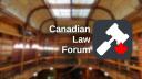 Discovery splash banner for Canadian Law Forum Discord server