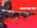 Discovery splash banner for FRAGPUNK HUB Discord server