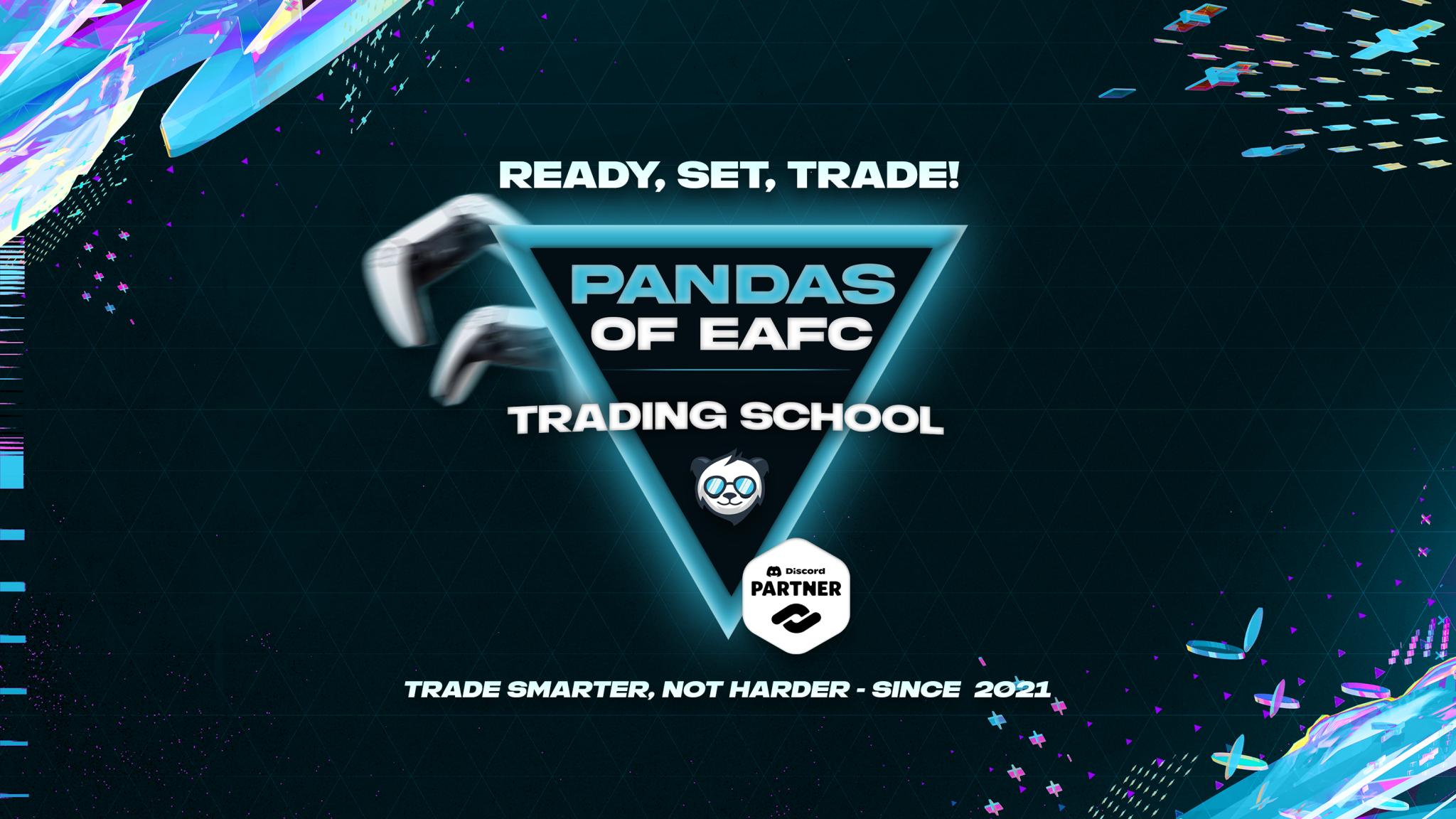 Discovery splash banner for Pandas OF EAFC - EAFC 26 Trading Discord Discord server