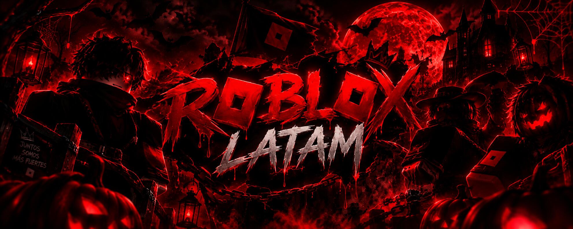 Discovery splash banner for Roblox LatinoAmerica⭐ Discord server