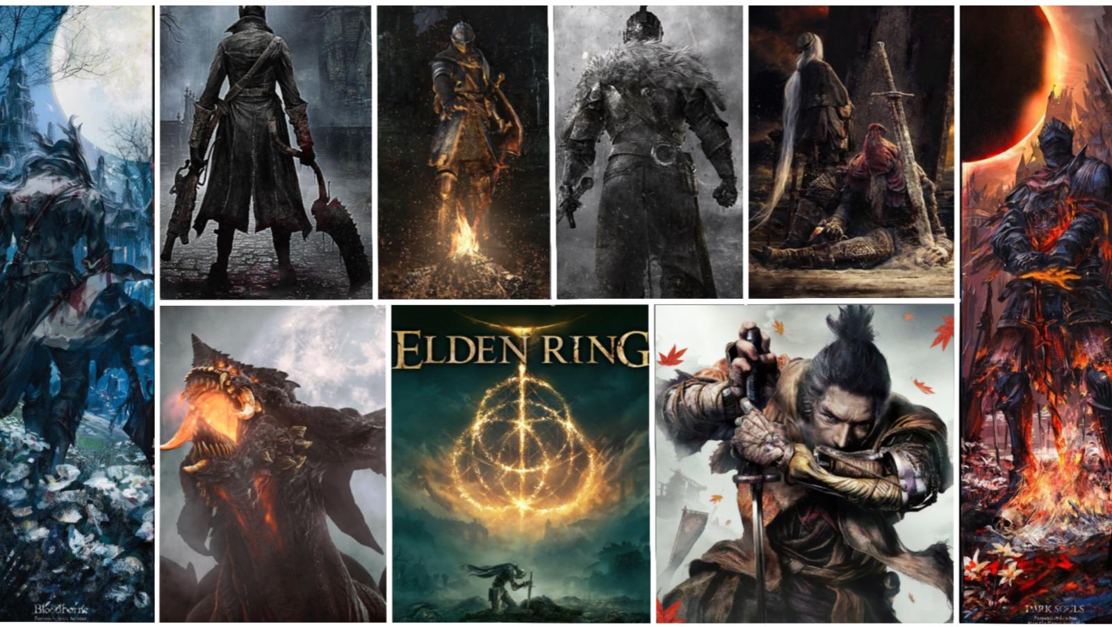 Discovery splash banner for SoulsBorne Community Server Discord server