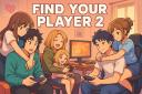 Discovery splash banner for Find Your Player Two (Gaming Community) Discord server