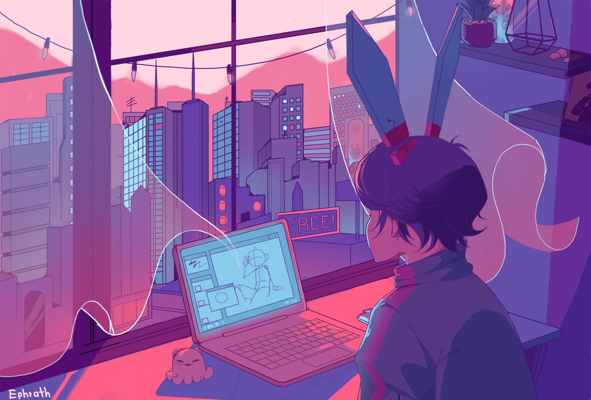 Discovery splash banner for Drawing Attack Discord server