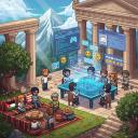 Discovery splash banner for 𝗢𝗹𝘆𝗺𝗽𝘂𝘀 Discord server