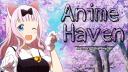 Discovery splash banner for Anime Haven Discord server