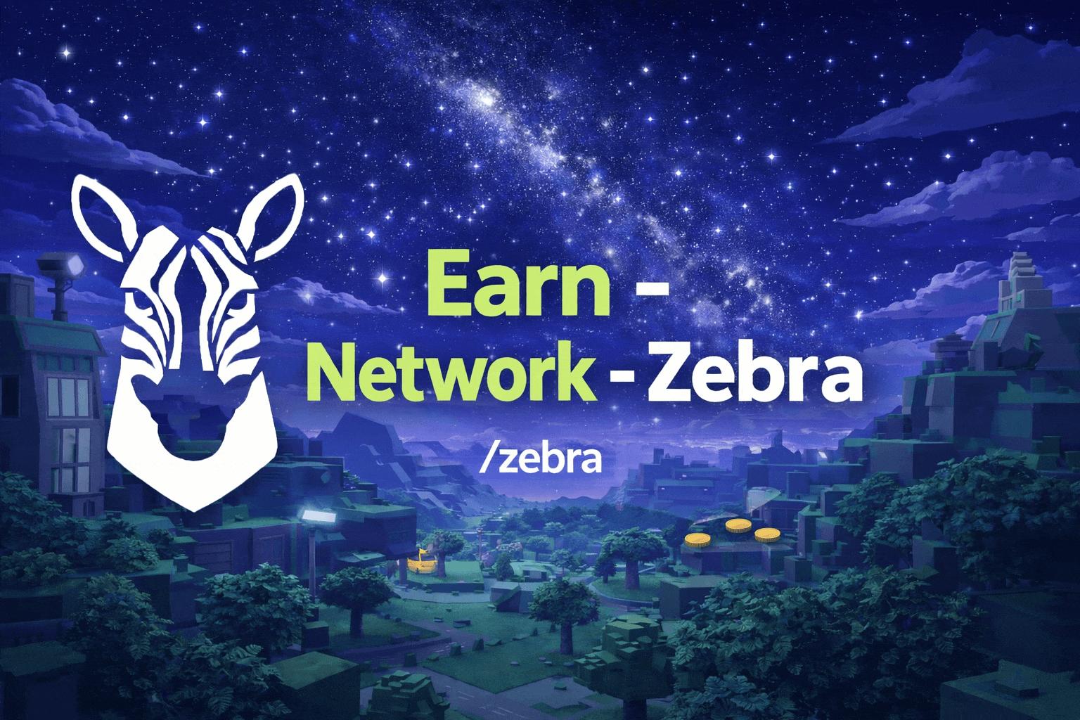 Discovery splash banner for Earn - Jobs - Hire : Zebra Discord server