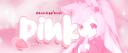 Discovery splash banner for pink paradise・chatting・guild tag・giveaways Discord server