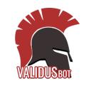 Discovery splash banner for Validus Bot Discord server