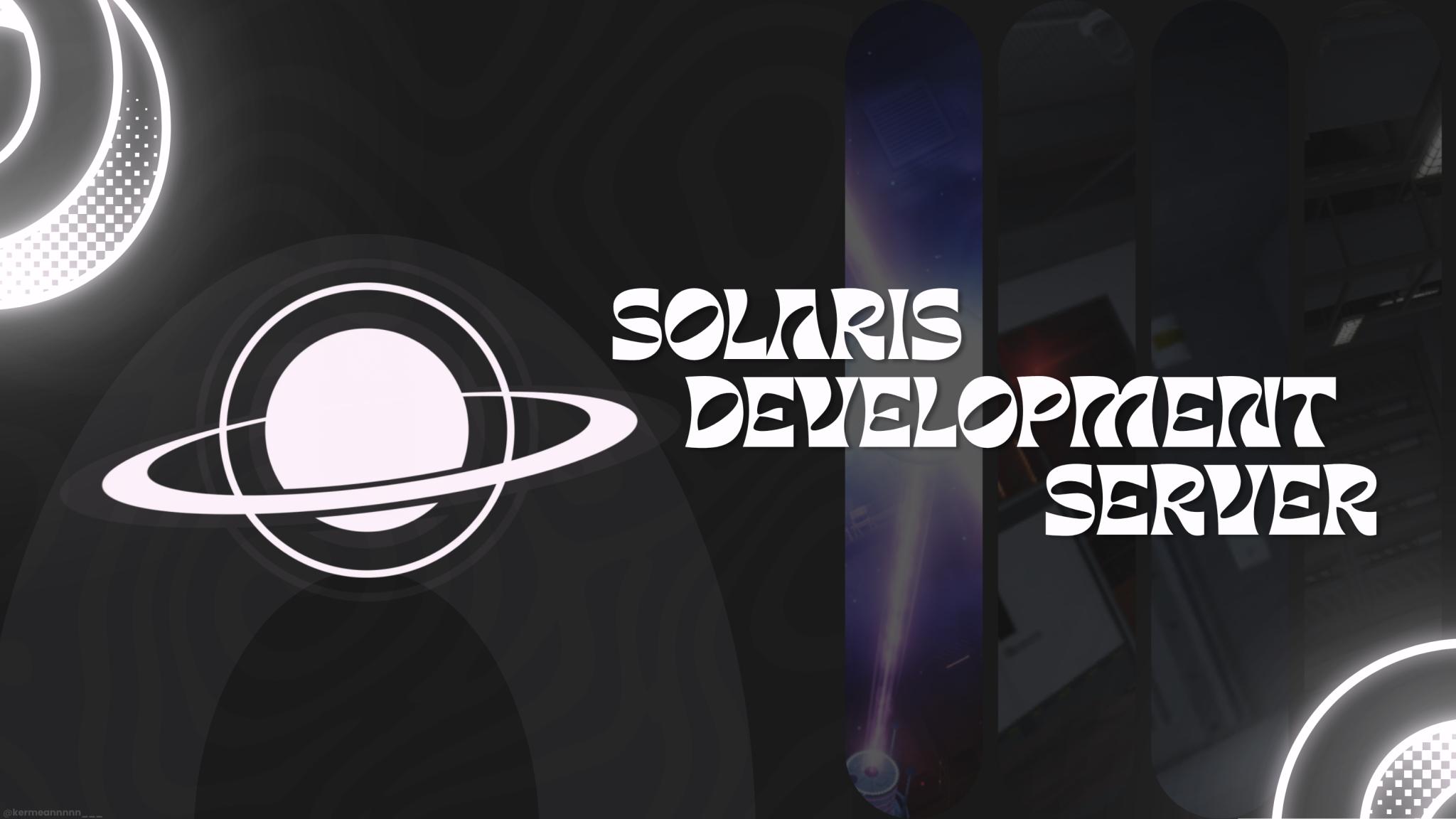 Discovery splash banner for Solaris Development Discord server