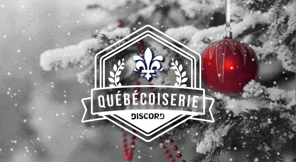 Discovery splash banner for Québécoiserie 💙 Discord server