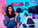 Discovery splash banner for Tatiana TV Discord server