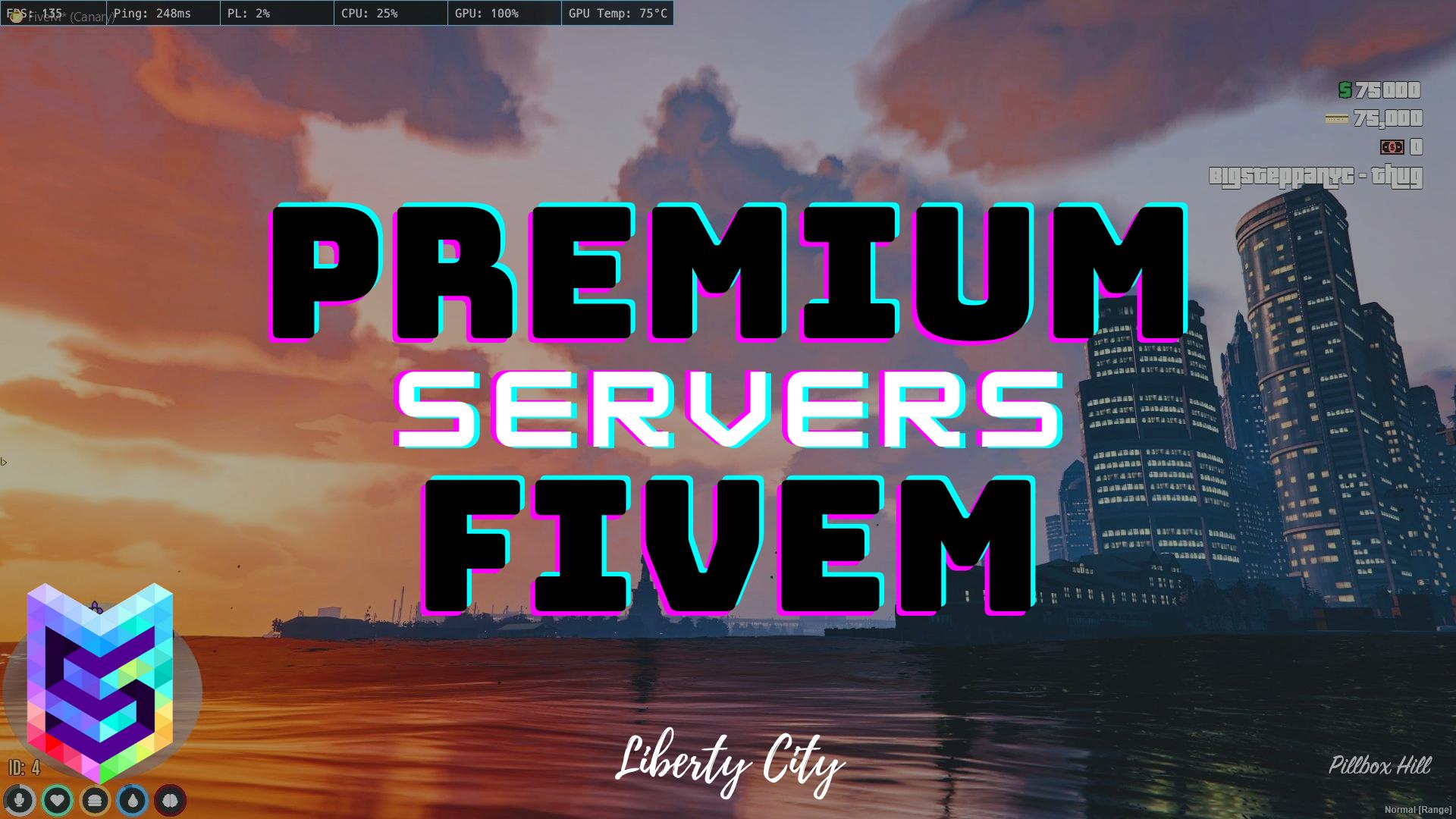 Discovery splash banner for Five Works | Shop Discord server