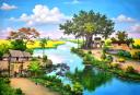 Discovery splash banner for Làng Việt Discord server