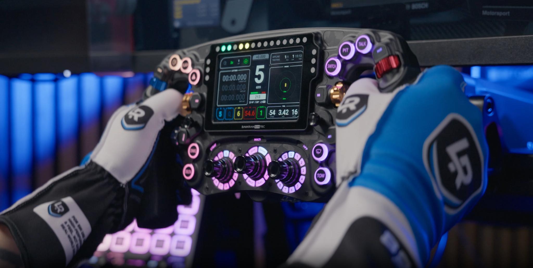 Discovery splash banner for Lovely Sim Racing Discord server