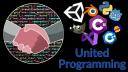 Discovery splash banner for United Programming Discord server
