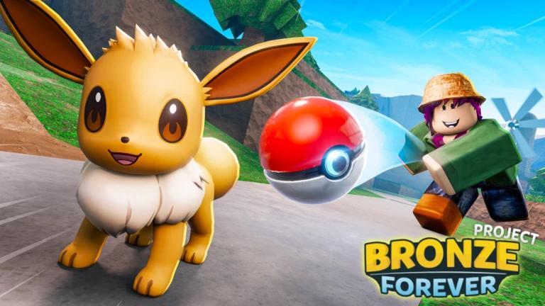 Discovery splash banner for Pokemon: Bronze Forever Discord server
