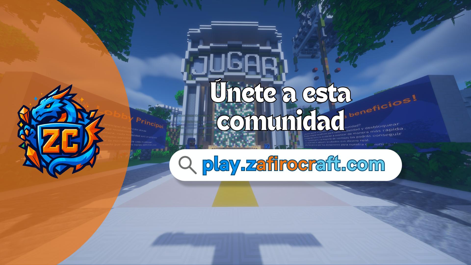 Discovery splash banner for 🎄 Zafirocraft Network 🎄 Discord server