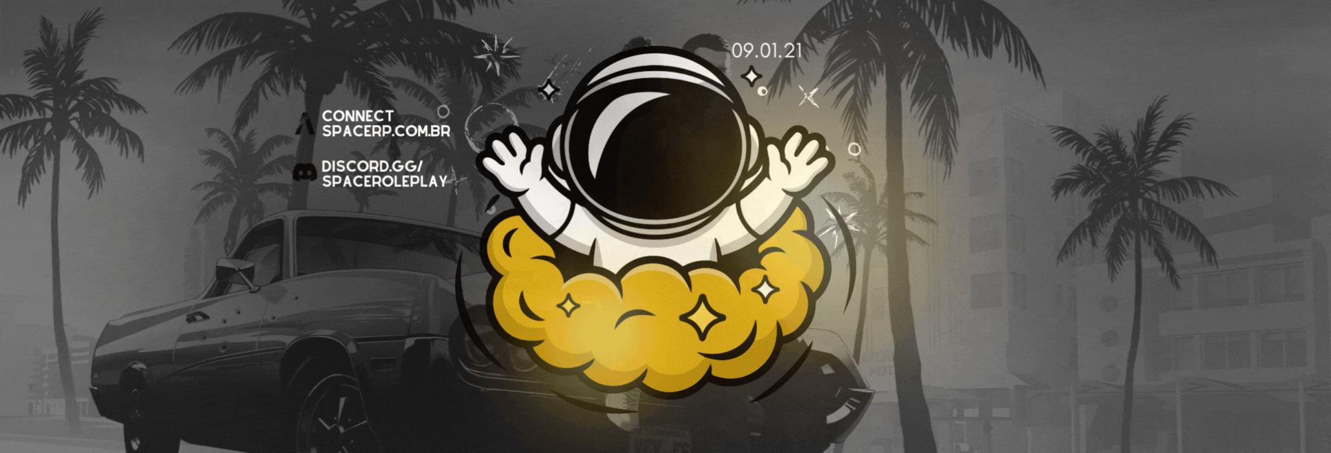 Discovery splash banner for Space Roleplay - YODA Discord server