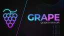 Discovery splash banner for Grape Protocol | grapes.network Discord server