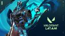 Discovery splash banner for VALORANT LATAM OFICIAL Discord server