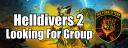 Discovery splash banner for Helldivers 2 LFG | The Forklifters Discord server