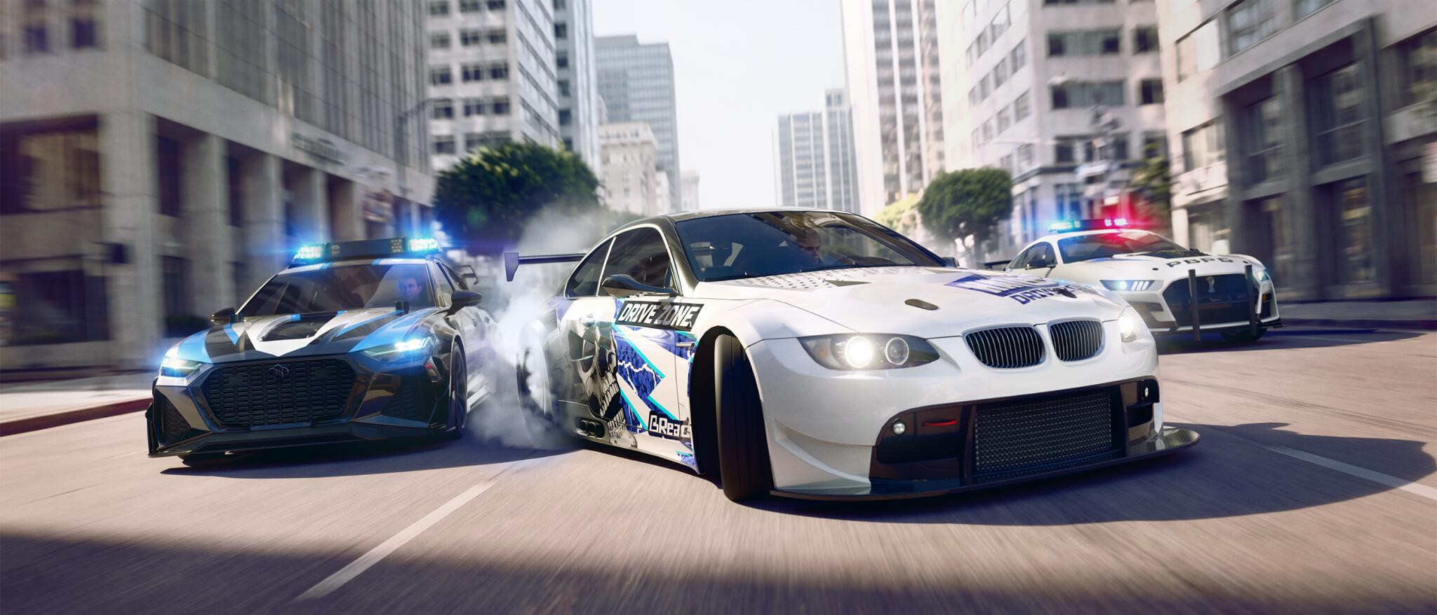 Discovery splash banner for Drive Zone Online Discord server