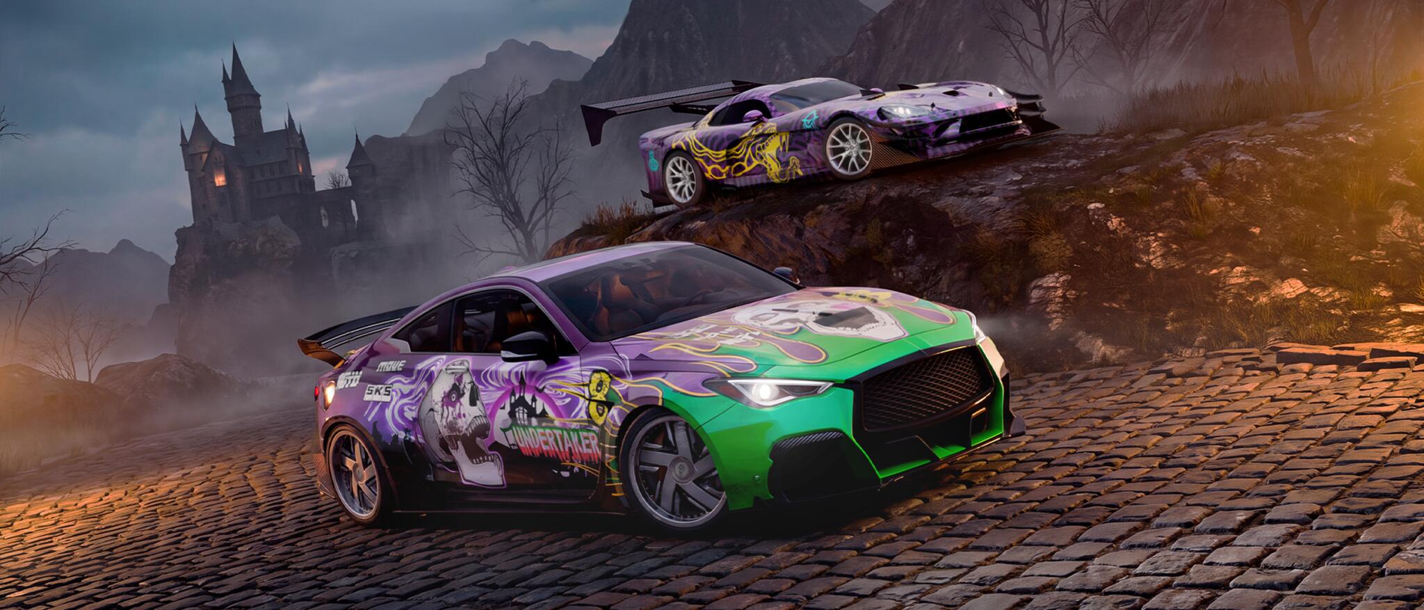 Discovery splash banner for Drive Zone Online Discord server