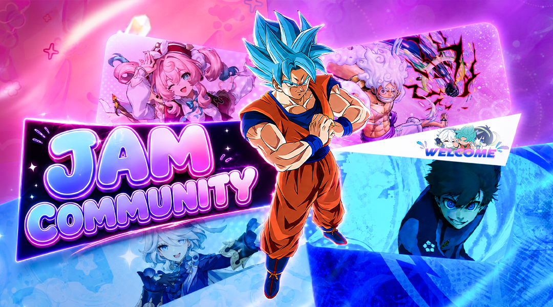 Discovery splash banner for 𝐉𝐚𝐦 𝐂𝐨𝐦𝐦𝐮𝐧𝐢𝐭𝐲 Discord server