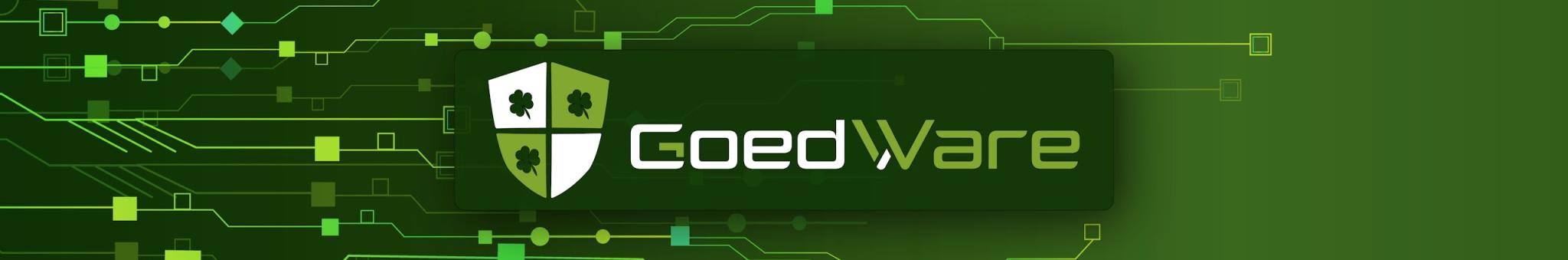 Discovery splash banner for GoedWare's Hub Discord server