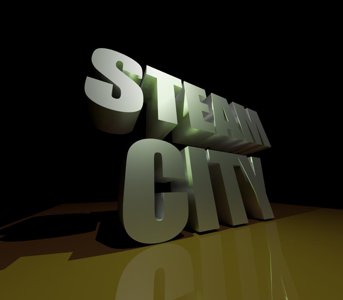Discovery splash banner for Steam City Discord server