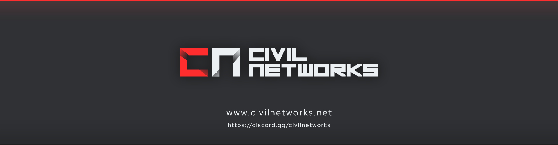 Discovery splash banner for Civil Networks SCP-RP Discord server