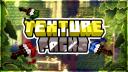 Discovery splash banner for TexturePacksMC [MCPE & JAVA] FR Discord server