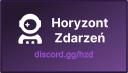 Discovery splash banner for Horyzont Zdarzeń Discord server
