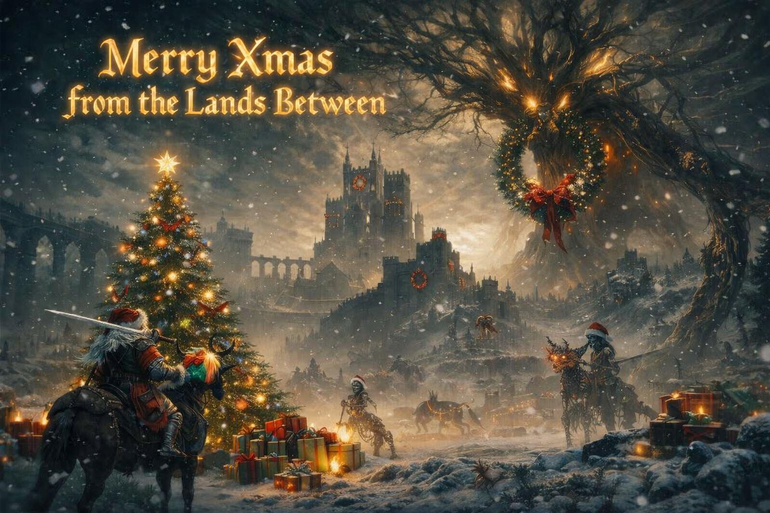 Discovery splash banner for Lands Between Discord server