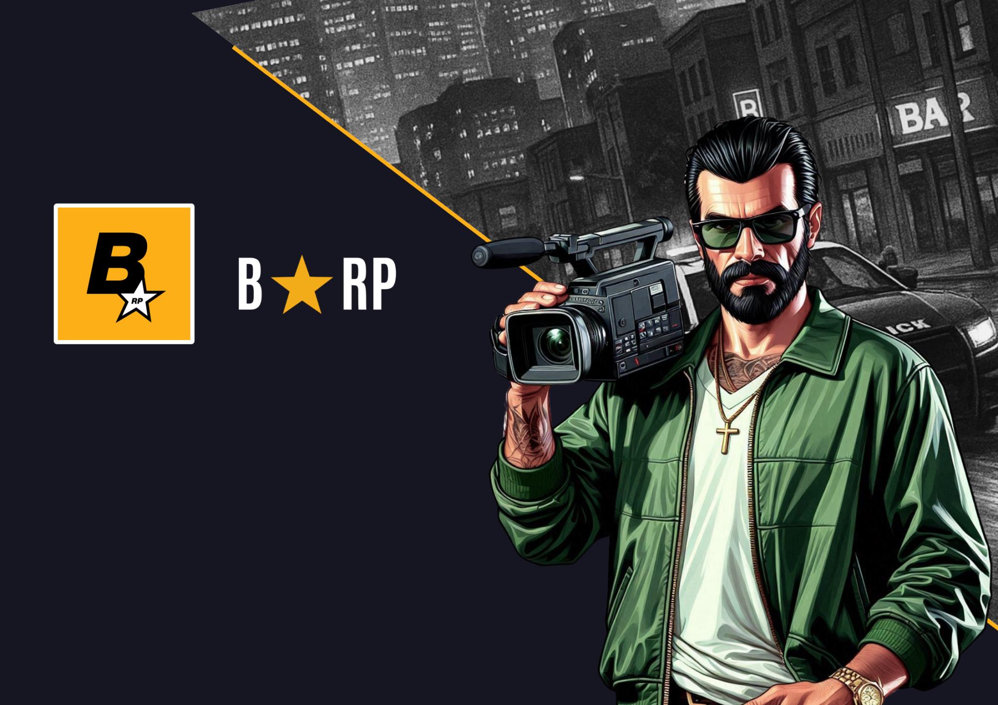 Discovery splash banner for B⭐RP Discord server