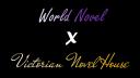 Discovery splash banner for World Novel x Victorian Novel House Discord server
