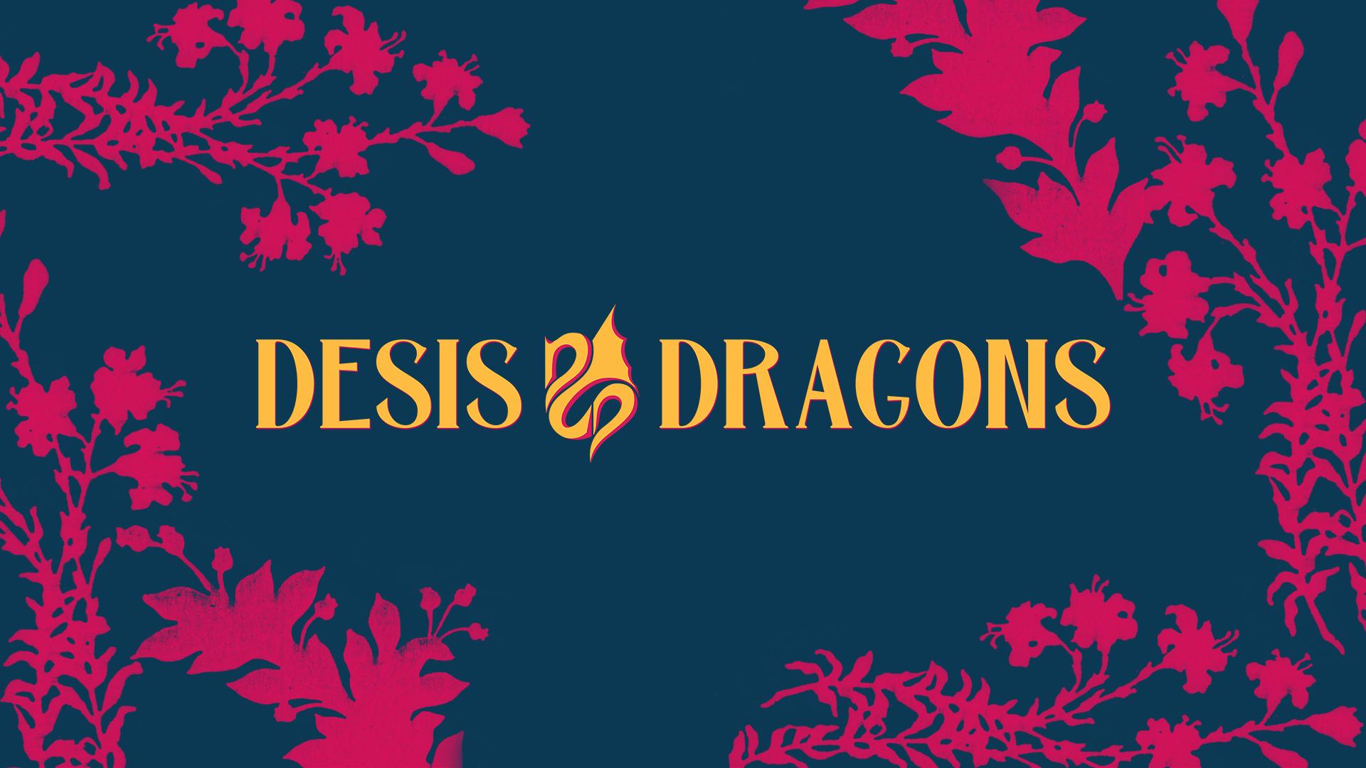 Discovery splash banner for Desis & Dragons Discord server