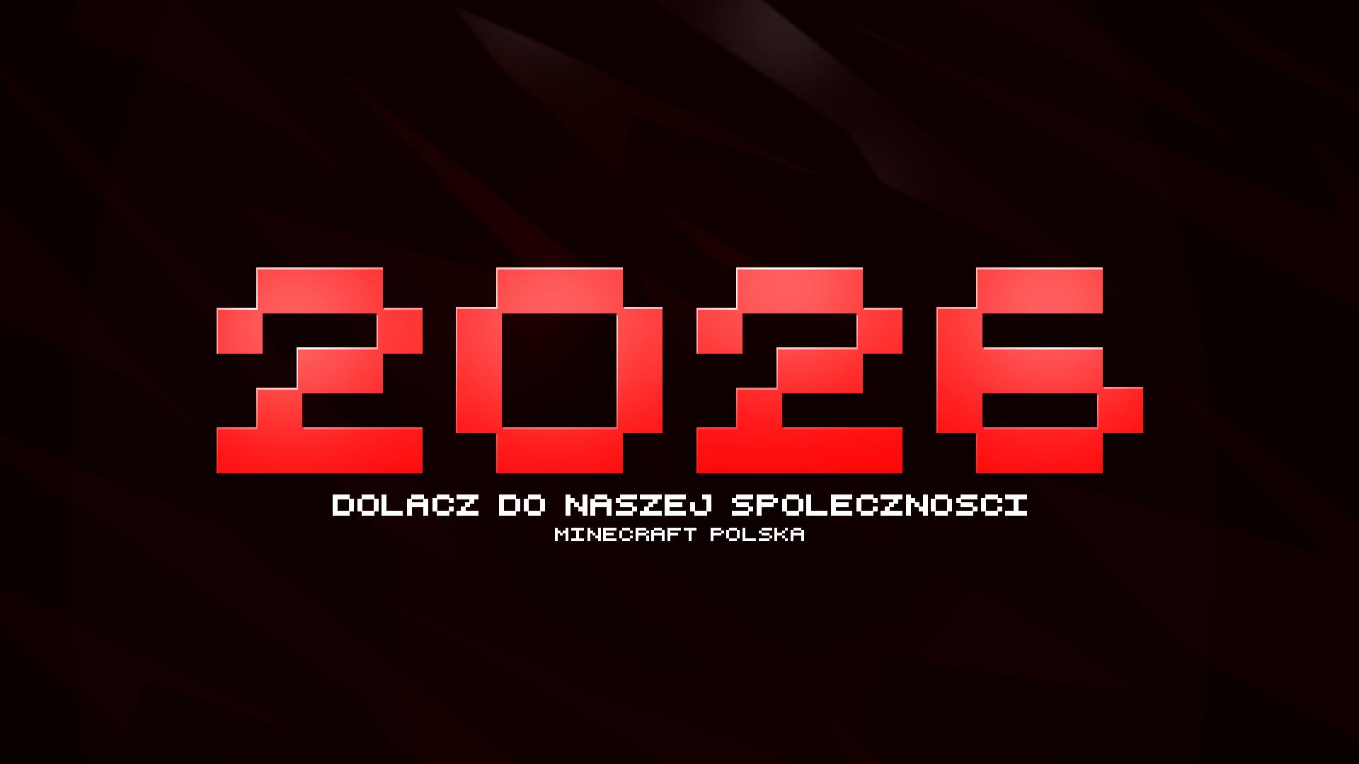 Discovery splash banner for MINECRAFT POLSKA Discord server