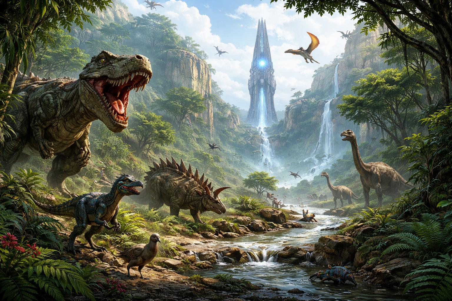 Discovery splash banner for ARK | DE Discord server