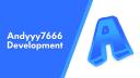 Discovery splash banner for Andy’s Development Discord server