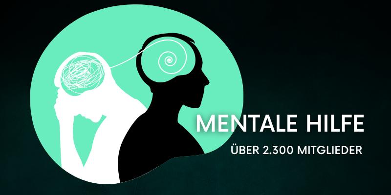 Discovery splash banner for Mentale Hilfe | Mental Health Matters Discord server