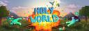 Discovery splash banner for HolyWorld Discord server