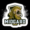 Discovery splash banner for Midgard Gods Discord server