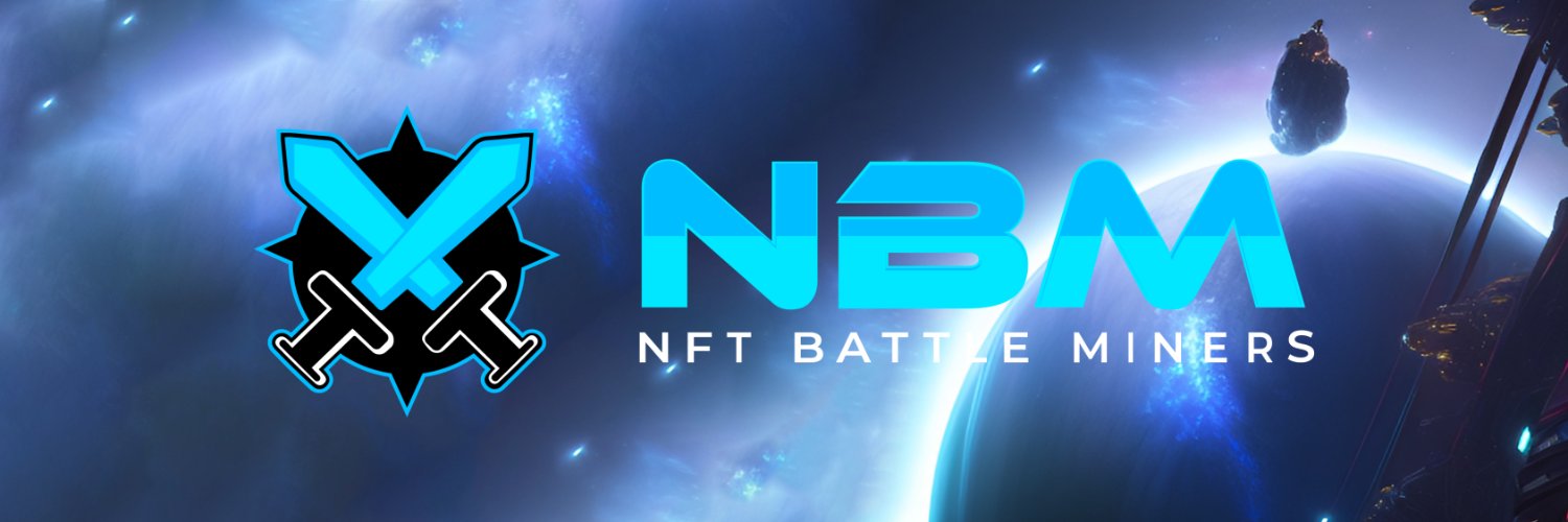 Discovery splash banner for NFT Battle Miners Discord server