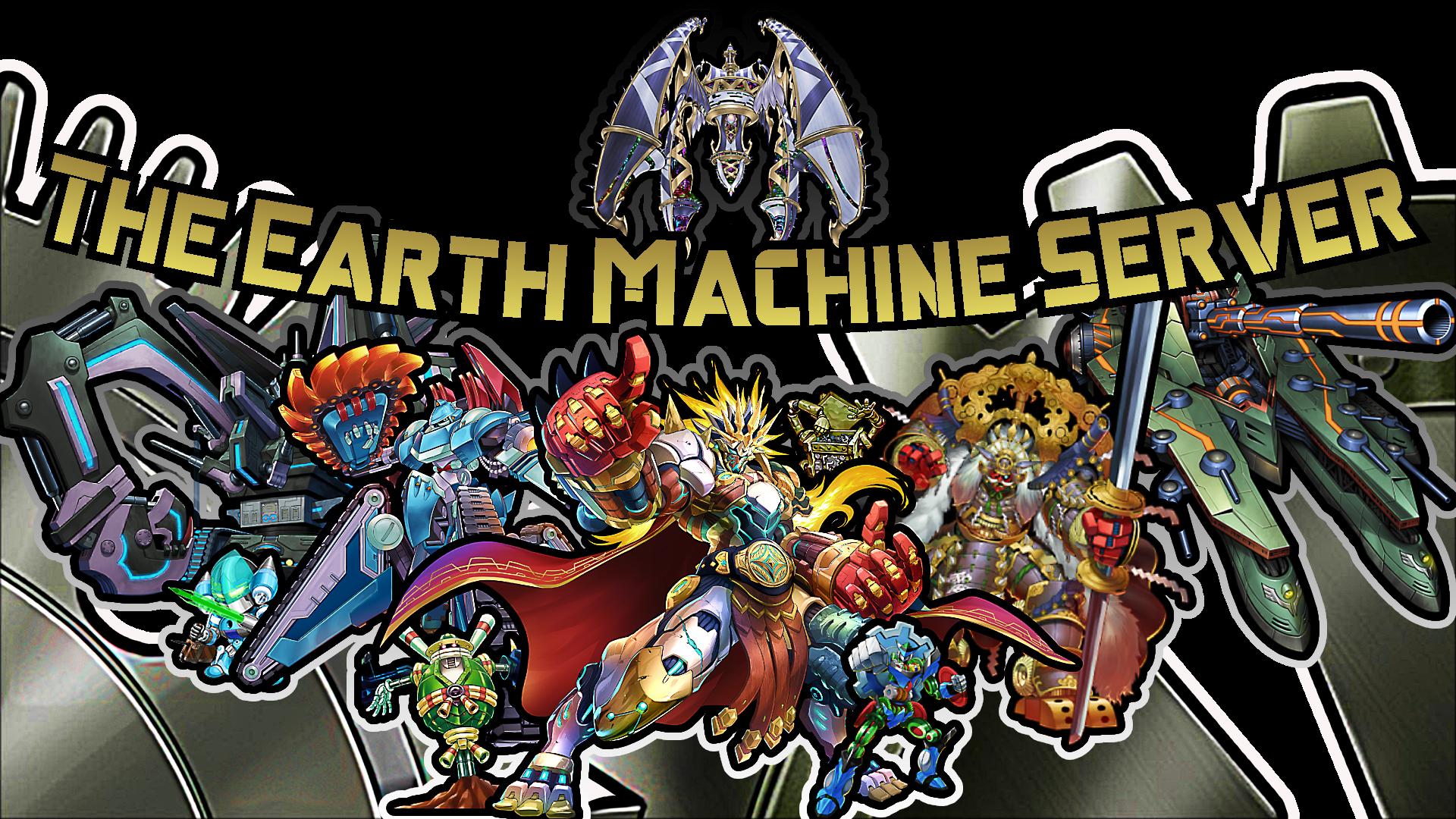 Discovery splash banner for ⚙Machine World HUB⚙ Discord server