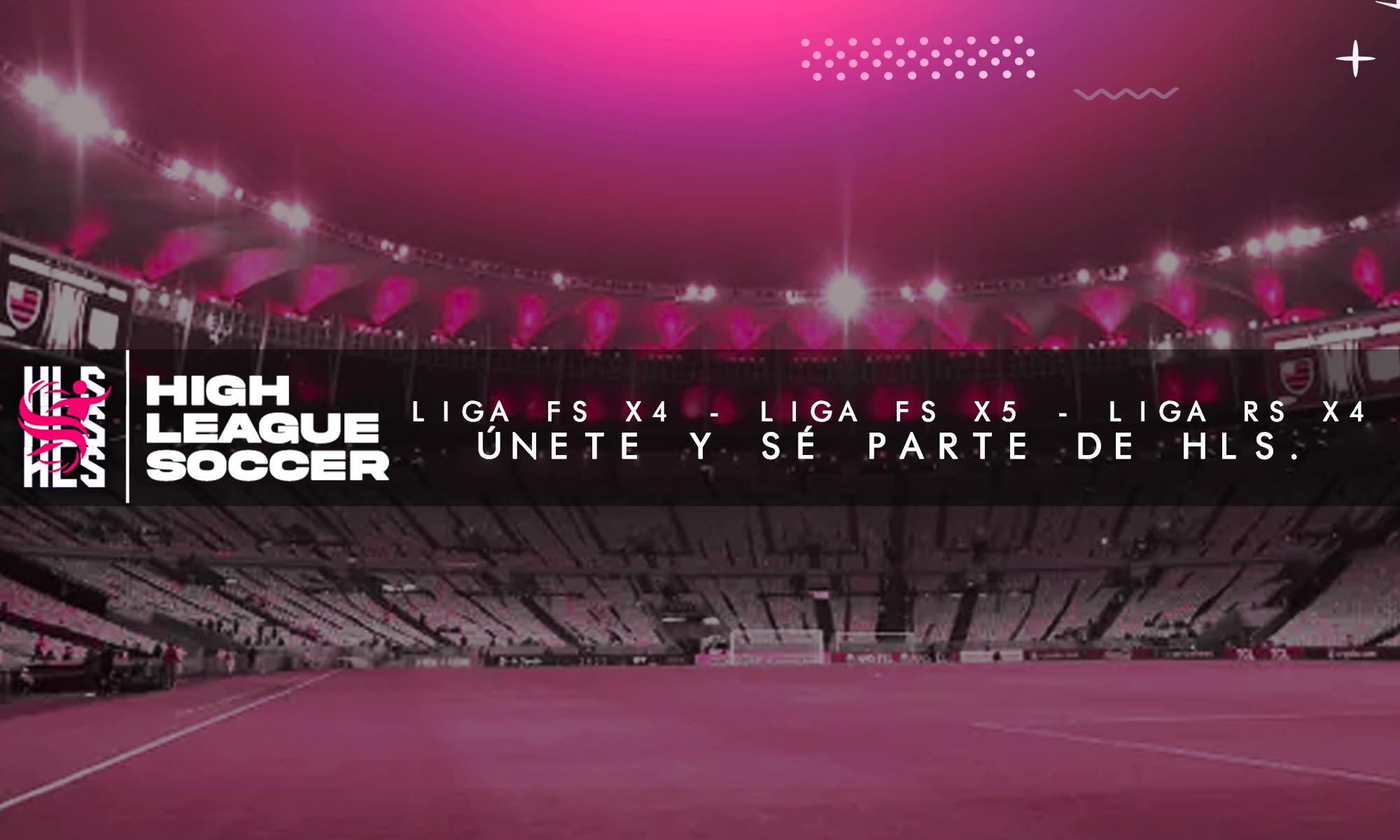 Discovery splash banner for HLS - High League Soccer 🌍 Discord server