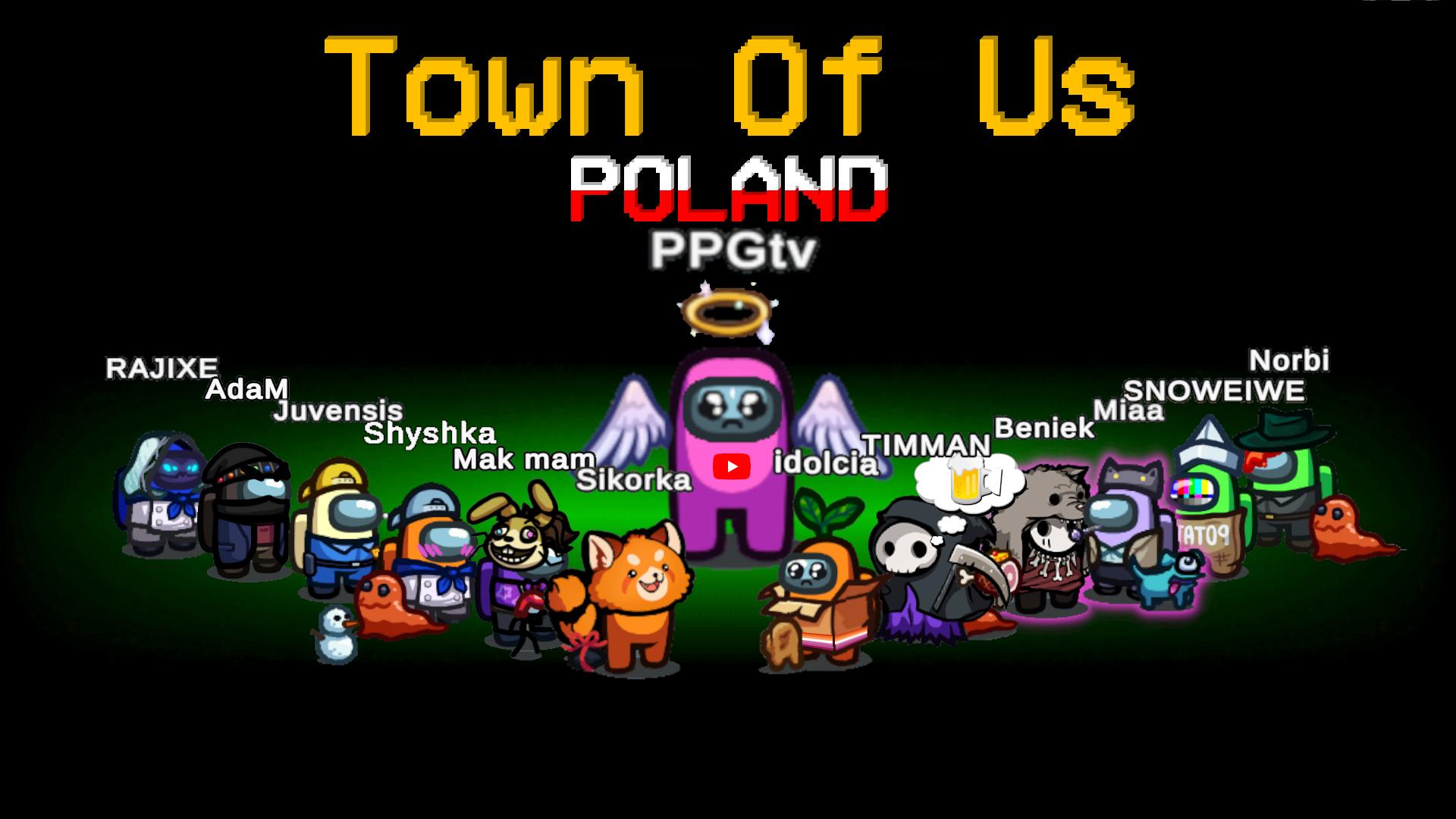 Discovery splash banner for TOWN OF US POLAND Discord server