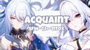 Discovery splash banner for Acquaint ❄ | GI & HSR Discord server