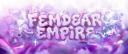 Discovery splash banner for FEMDEAR EMPIRE #YETKİLİ ALIM #LGBTQ+ #AnimeManGa Discord server