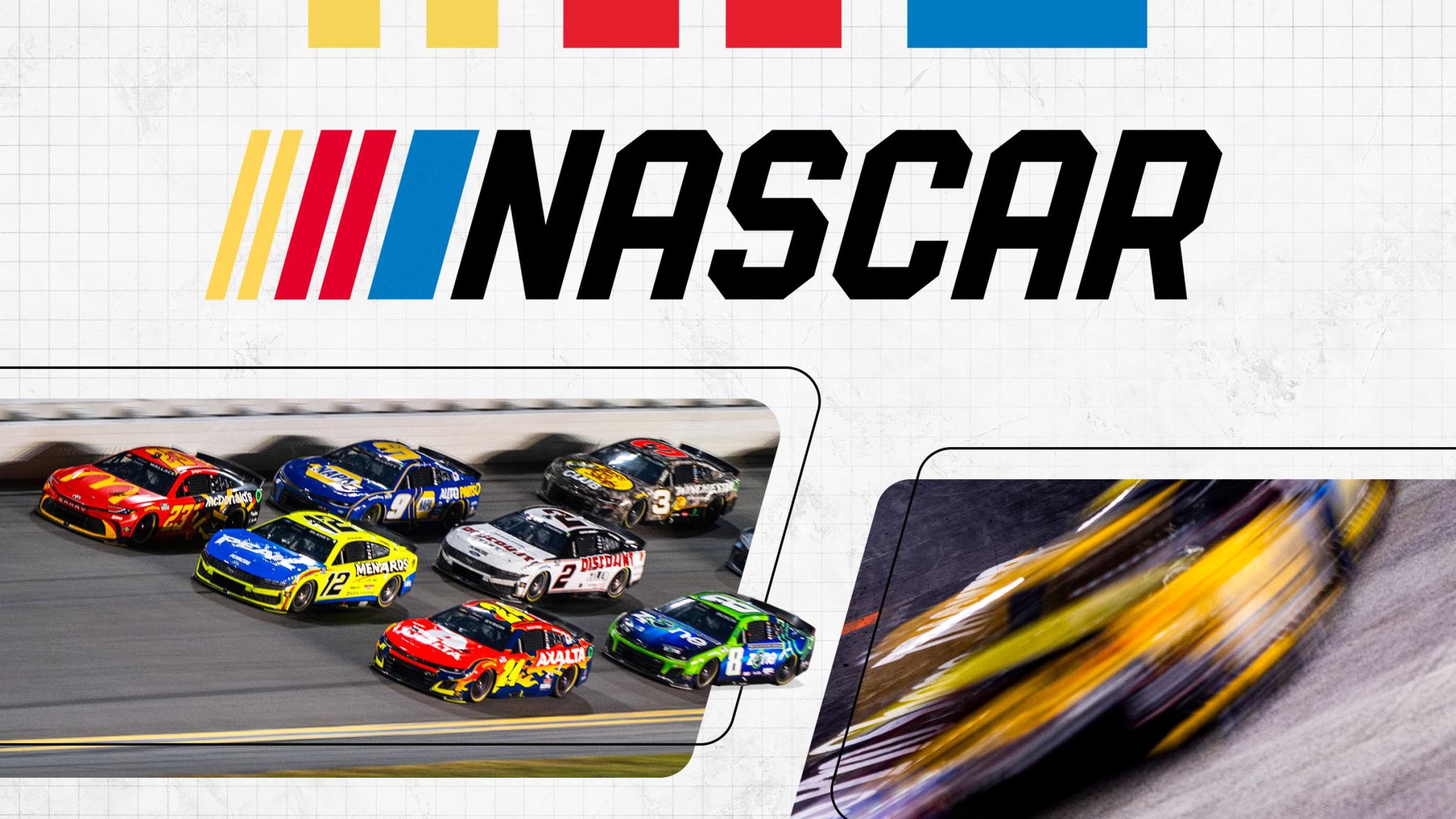 Discovery splash banner for NASCAR Discord server